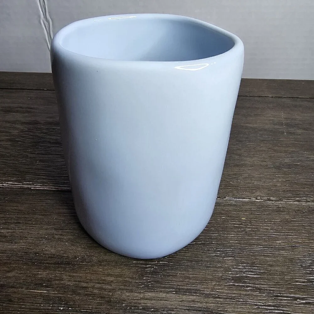 NWT Rae Dunn Peep's Sake Easter Mug Pastel Blue Spring 2021 Magenta Farmhouse